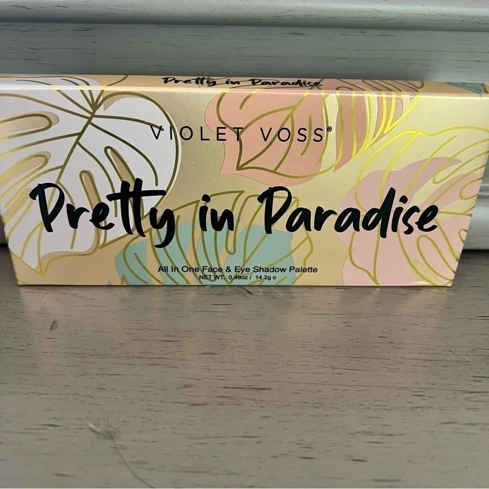 Violet Voss Pretty In Paradise Face & Eye Shadow Palette